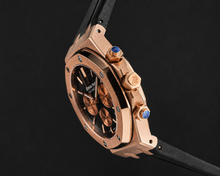 Audemars Piguet Royal Oak Chronograph Rose gold Black dial
