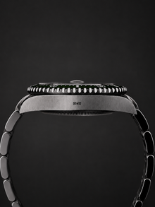 Stainless steel Rolex GMT-Master I/Green and Black
